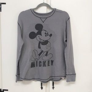 Disney Store Mickey Mouse Thermal Tee Shirt